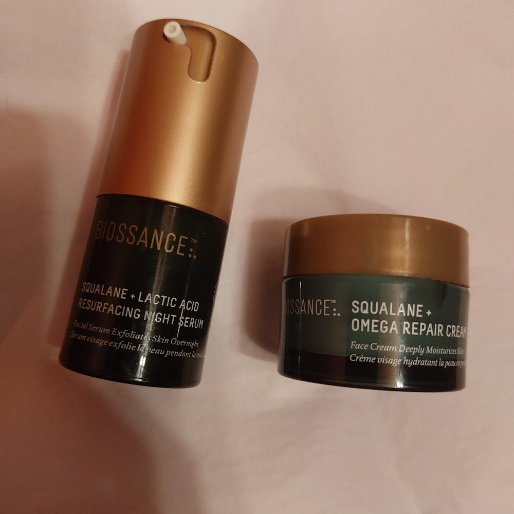 Biossance squalane + lactic acid & omega repair cream